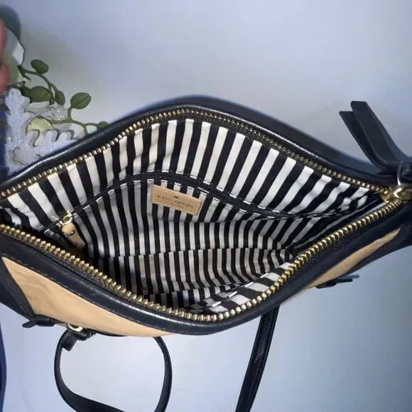 Kate Spade Two Tone Leather Crossbody Medium - Picture 10 of 10